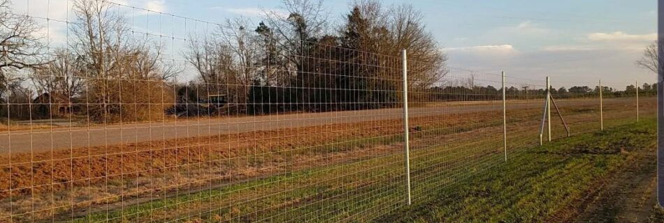 fence in the countryside by tri-state fencing company